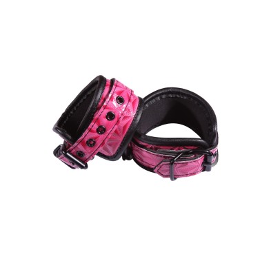 Kajdanki-sinful ankle cuffs pink